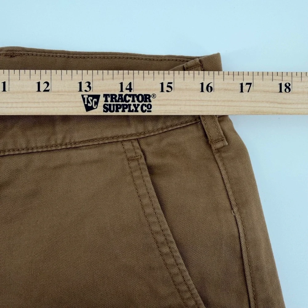 Levi Strauss & Co Mens Brown Stretch Chino Pants Straight Leg 33x29